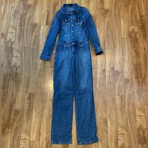 Biancoville Adventure Hunter Women’s Size 38 Small Denim Jumpsuit